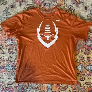 Nike Men's Orange Graphic T-Shirt
